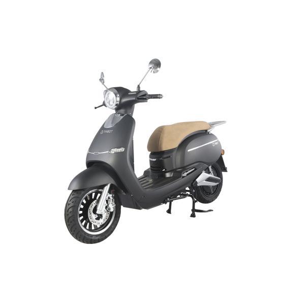 Poza Scuter electric Tinbot F10, Motor 3000W, Viteza maxima 45Km/h, autonomie 60km, frane pe disc, baterie Samsung 60V/28Ah (Gri)