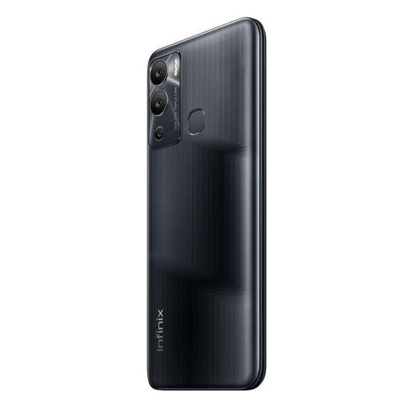 Poza Telefon Mobil Infinix Hot 12i, Procesor Mediatek MT6761 Helio A22 Quad-core, IPS LCD Capacitive Touchscreen 6.6", 4GB RAM, 64GB Flash, Camera Tripla 13MP + QVGA + QVGA, Wi-Fi, 4G, Dual Sim, Android (Negru)