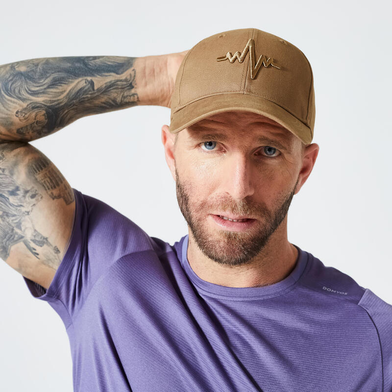 Poza Șapcă Fitness Cardio Maro Adulți - imagine mare 2