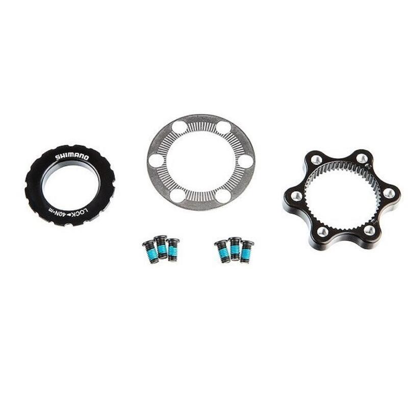 Poza Adaptor disc frână SM-RTAD05 Shimano - Rotor 6 orificii center lock - imagine mare 2