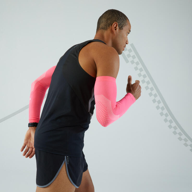 Poza Manşete Alergare pe asfalt KPIRUN Roz - imagine mare 2