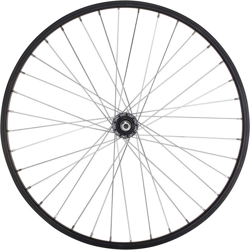 Poza Roată spate Bicicletă de Oraș 24" Negru Copii - imagine mare 2