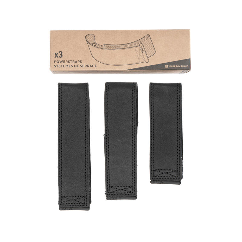 Set 3 strap-uri VELCRO pentru boots wakeboard 100