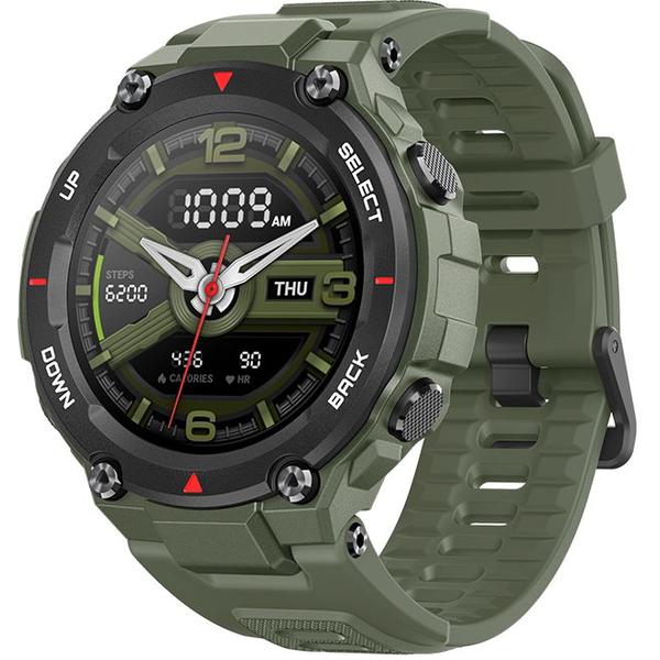 Poza Smartwatch Huami Amazfit T-REX, Display AMOLED 1.3", Bluetooth, GPS, Android/iOS (Verde) - imagine mare 1