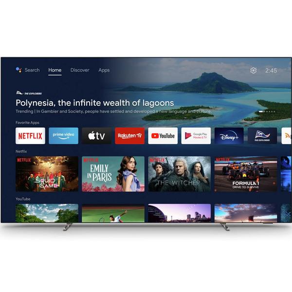 Poza Televizor OLED Philips 122 cm (48") 48OLED707/12, Ultra HD 4K, Smart TV, WiFi, CI+