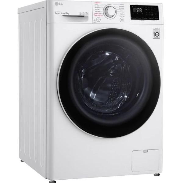 Poza Masina de spalat rufe LG F4WV328S0E, 8 kg, 1400 rpm, Clasa C, Ai DD (Alb)