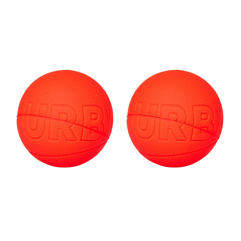 Poza Set 2 Mingi Spumă Pelota OneWall SPB500 Portocaliu - imagine mare 2