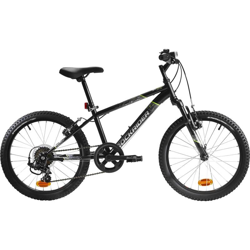 Poza Bicicletă MTB Rockrider ST500 20" Negru Copii 6-9 ani - imagine mare 3
