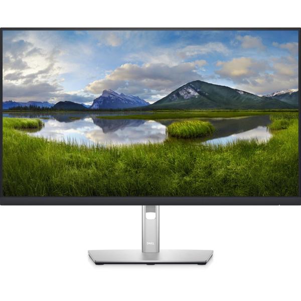 Poza Monitor IPS LED Dell 27" P2722H, Full HD (1920 x 1080), VGA, HDMI, DisplayPort, Pivot (Negru/Argintiu)