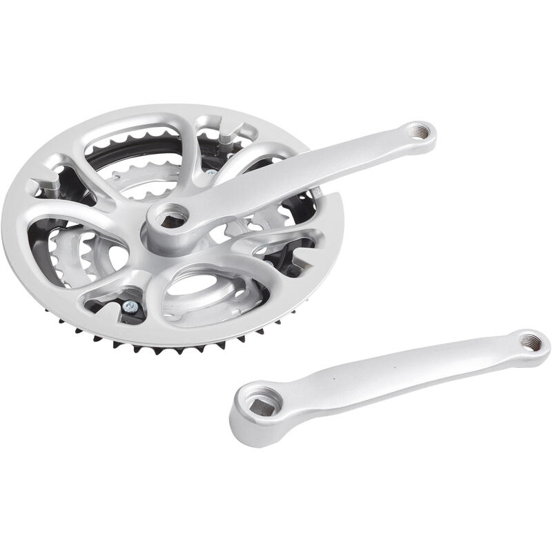 Poza PEDALIER MTB 8 VITEZE 48/38/28 170MM ax pătrat - imagine mare 2