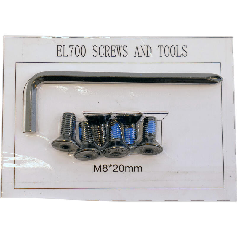 Poza Set Şuruburi bicicletă eliptică EL700 - imagine mare 2