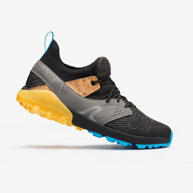 Poza Încălțăminte Respirantă Mers Nordic NW500 Negru Bărbați - imagine mare 2