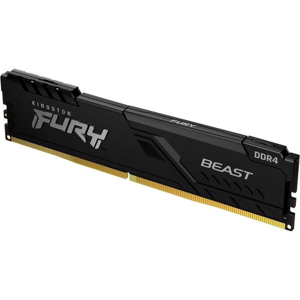 Poza Memorii Kingston FURY Beast 16GB(2x8GB) DDR4 3200MHz CL16 Dual Channel Kit - imagine mare 3