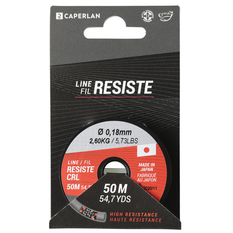 Poza Fir pescuit Line Resist CRL 50M 18/100 - imagine mare 1