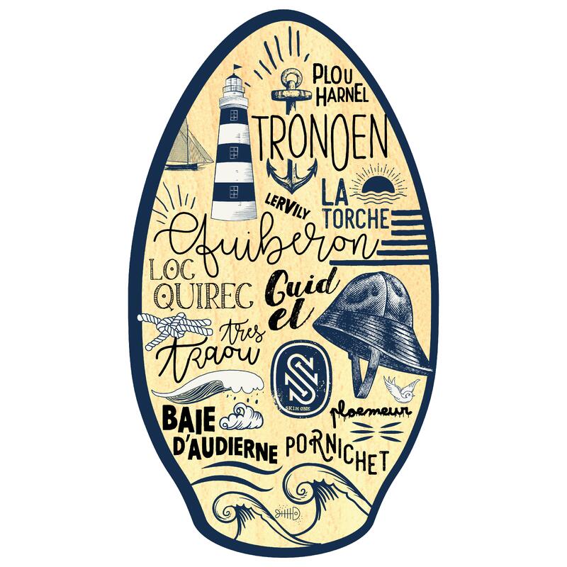 Poza Skimboard Bretagne 23 - imagine mare 2