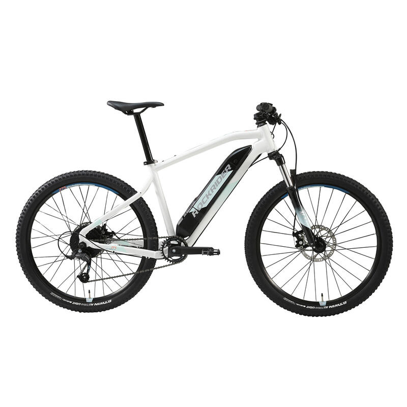 Poza Bicicletă electrică MTB E-ST 100 27,5'' Alb Damă - imagine mare 2