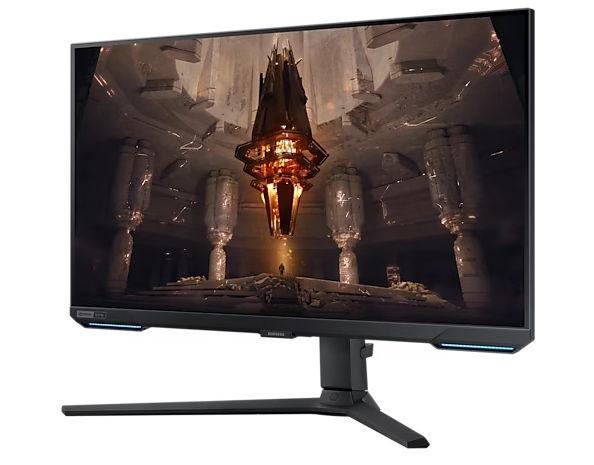 Poza Monitor Gaming IPS LED Samsung Odyssey G7 28" LS28BG700EPXEN, Ultra HD (3840 x 2160), HDMI, DisplayPort, AMD FreeSync, Nvidia G-Sync, Pivot, Boxe, 144 Hz, 1 ms (Negru) - imagine mare 3