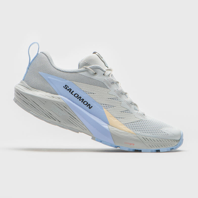 Poza ÎNCĂLȚĂMINTE TRAIL RUNNING SALOMON SENSE RIDE 5 W GRI/ALBASTRU DAMĂ - imagine mare 2