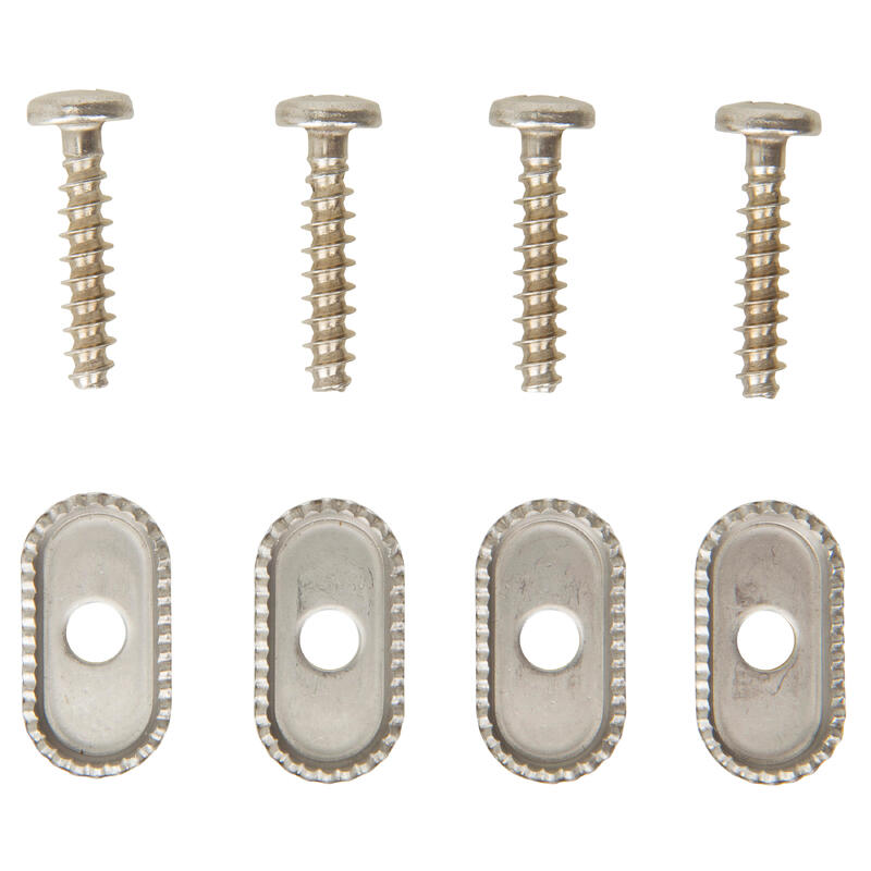 Poza Kit 4 șuruburi și plăcuțe anti-torsiune FOOTSTRAPS WINDSURF - imagine mare 2