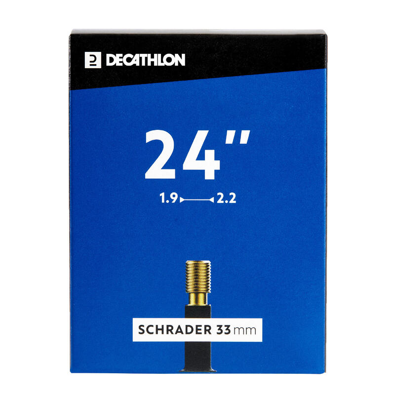 Poza Cameră de aer 24'' Secțiune 1,9-2,2 Valvă Schrader - imagine mare 2