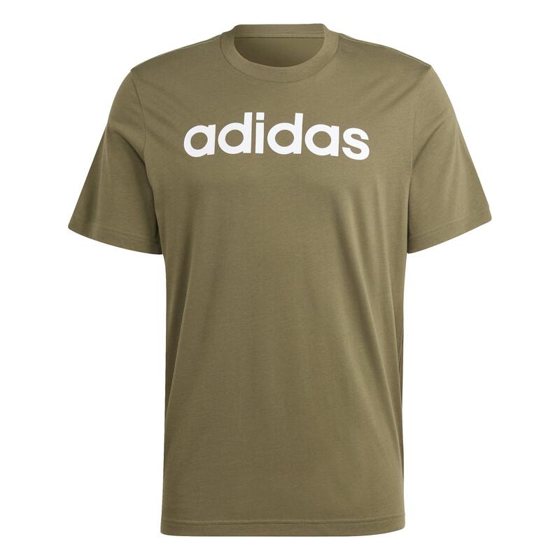 Poza Tricou Fitness Adidas Verde Bărbați - imagine mare 2