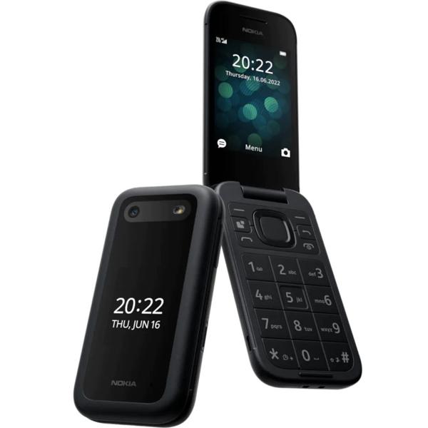 Poza Telefon mobil Nokia 2660 Flip, Dual SIM, 4G (Negru) - imagine mare 8