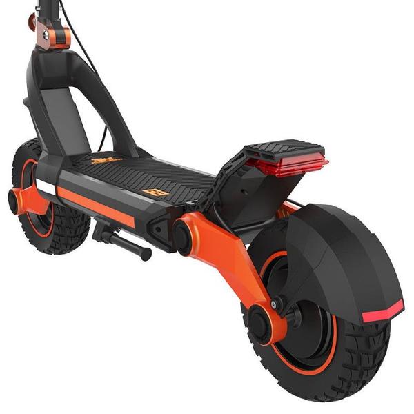 Poza Trotineta electrica KUGOO KIRIN G3, Viteza maxima 50 Km/h, Autonomie 55-60 Km, Motor 1200W, Roti pneumatice 10" (Negru) - imagine mare 9