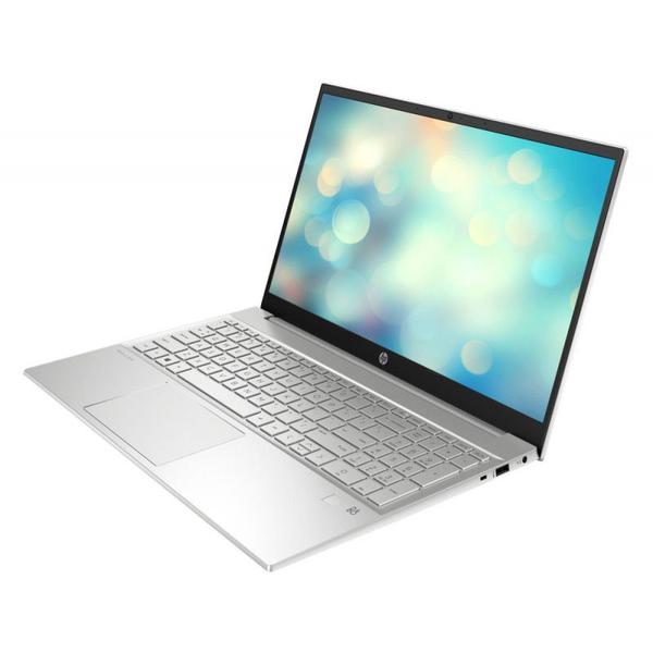 Poza Laptop HP Pavilion 15-eg2027nq (Procesor Intel® Core™ i5-1235U (12M Cache, up to 4.40 GHz, with IPU) 15.6" FHD, 16GB, 512GB SSD, nVidia GeForce MX550 @2GB, Argintiu)