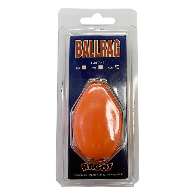 Poza Plută Ballrag portocaliu 60g - imagine mare 2
