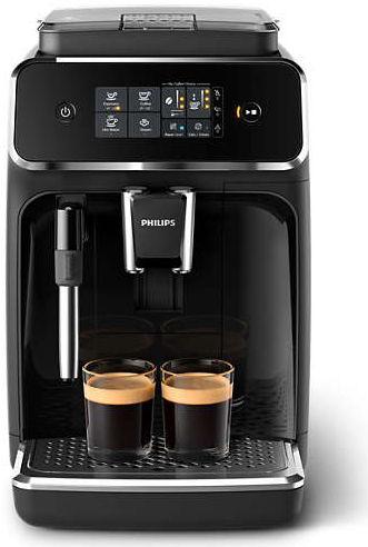 Poza Espressor Automat Philips Series 2000 EP2221/40, 15 bar, 12 Setari de macinare, Afisaj tactil, Rezervor 1.8 l, Setare Eco (Negru lucios)