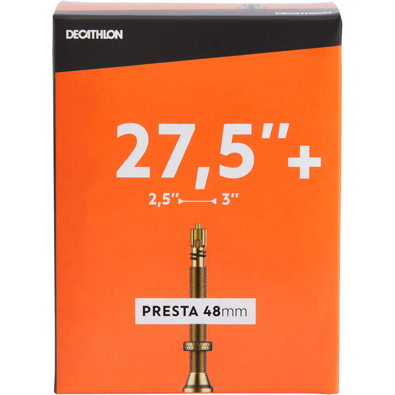 Poza Cameră aer bicicletă 27,5x2,50/3,00 Valvă Presta 48 mm - imagine mare 2