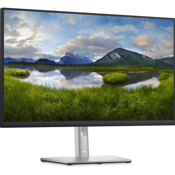 Poza Monitor IPS LED Dell 27" P2722H, Full HD (1920 x 1080), VGA, HDMI, DisplayPort, Pivot (Negru/Argintiu)