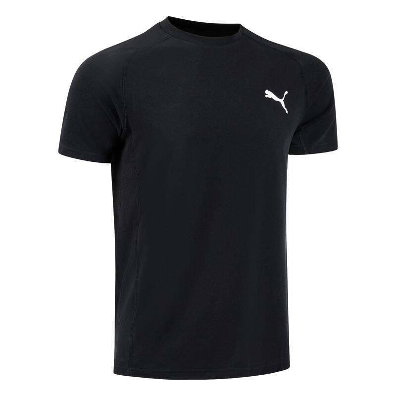 Tricou bumbac Fitness PUMA Negru Bărbați