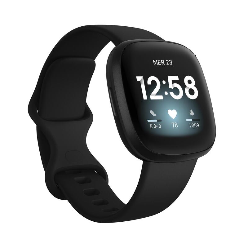 Poza Ceas Smartwatch FITBIT VERSA 3 Negru - imagine mare 1