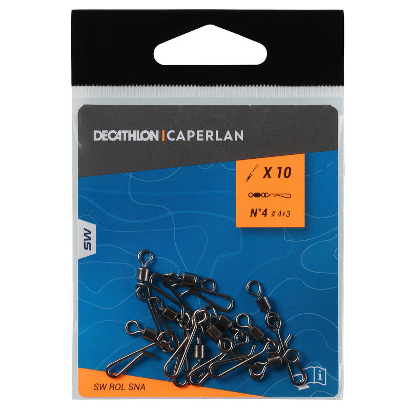 Poza Agrafă cu vârtej pescuit surfcasting SW ROL SNA N°4 - imagine mare 5