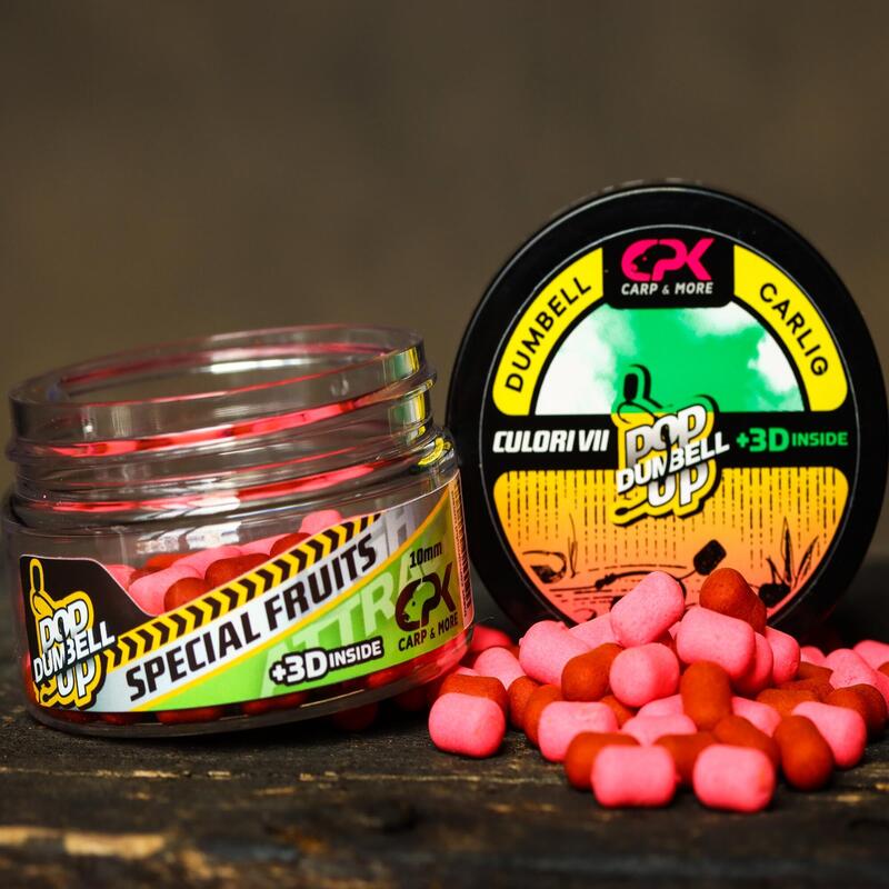 Poza Pop-up Dumbell 3D Special Fruits 10mm - imagine mare 2