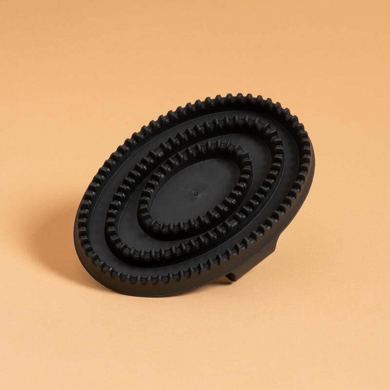 Țesală echitație flexibilă negru mărime mică