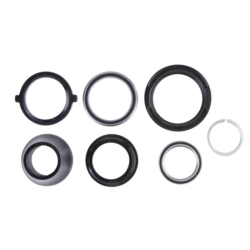 Poza Kit rulmenți direcție semi-integrat 1.5" - 1"1/8 cu piedici pivot conic - imagine mare 2