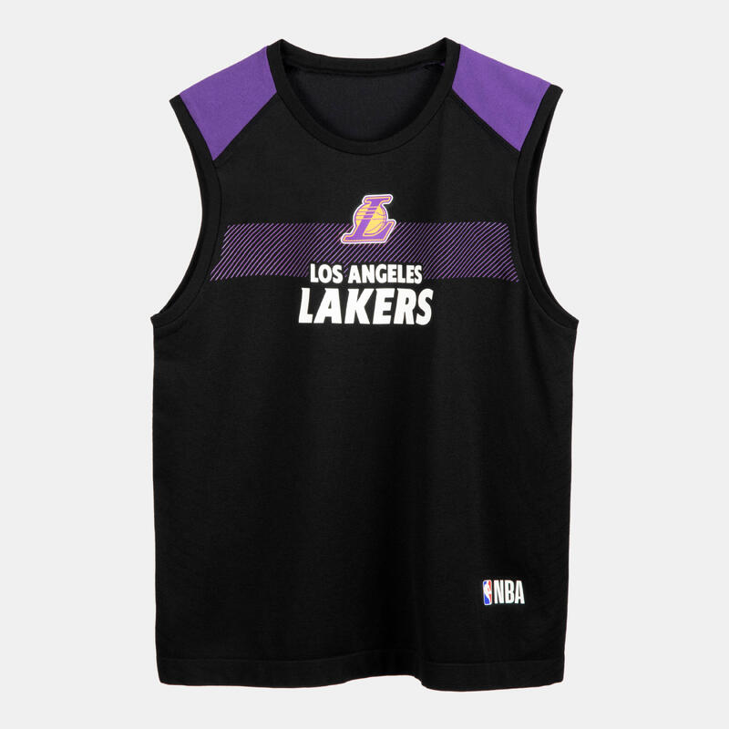 Poza Maiou termic Baschet NBA UT500 Los Angeles Lakers Negru Copii - imagine mare 2