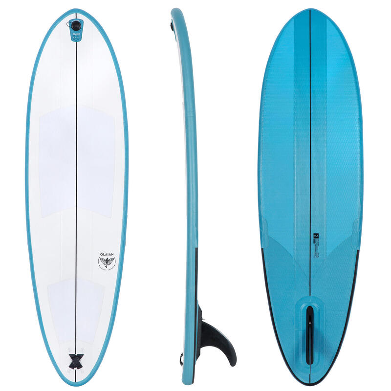 Poza Placă surf gonflabilă 500 6'6" Compact (fără pompă și leash) - imagine mare 2