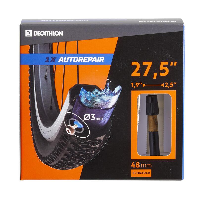 Poza Cameră de aer auto-reparantă 27,5x1,90/2,50 Valvă SCHRADER 48 mm - imagine mare 2