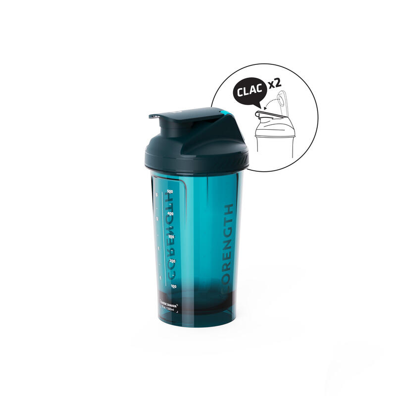 Shaker clasic 500 ml Albastru