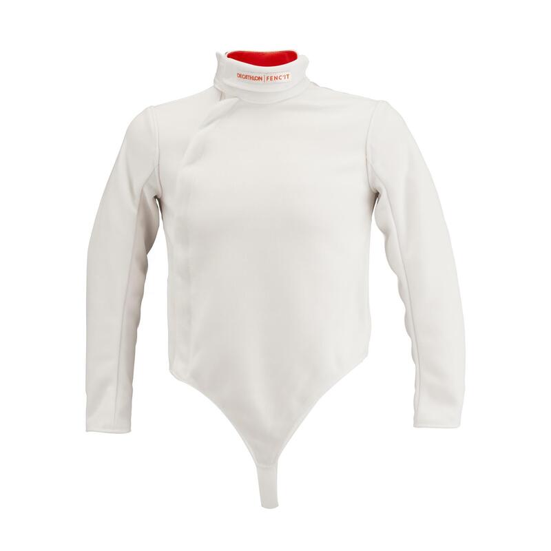 Poza Jachetă scrimă 350N stângaci Copii - imagine mare 2