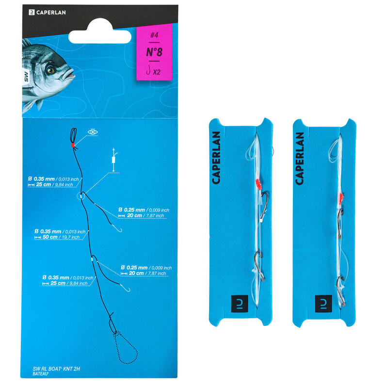 Poza Forfac Ledgering Knots x 2 2Cârlige Nr.8 - imagine mare 4