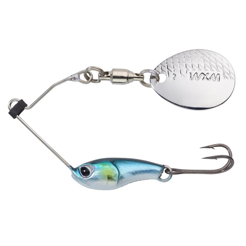 Poza MICRO SPINNERBAIT SPINO MCO 5G ALBASTRU - imagine mare 2
