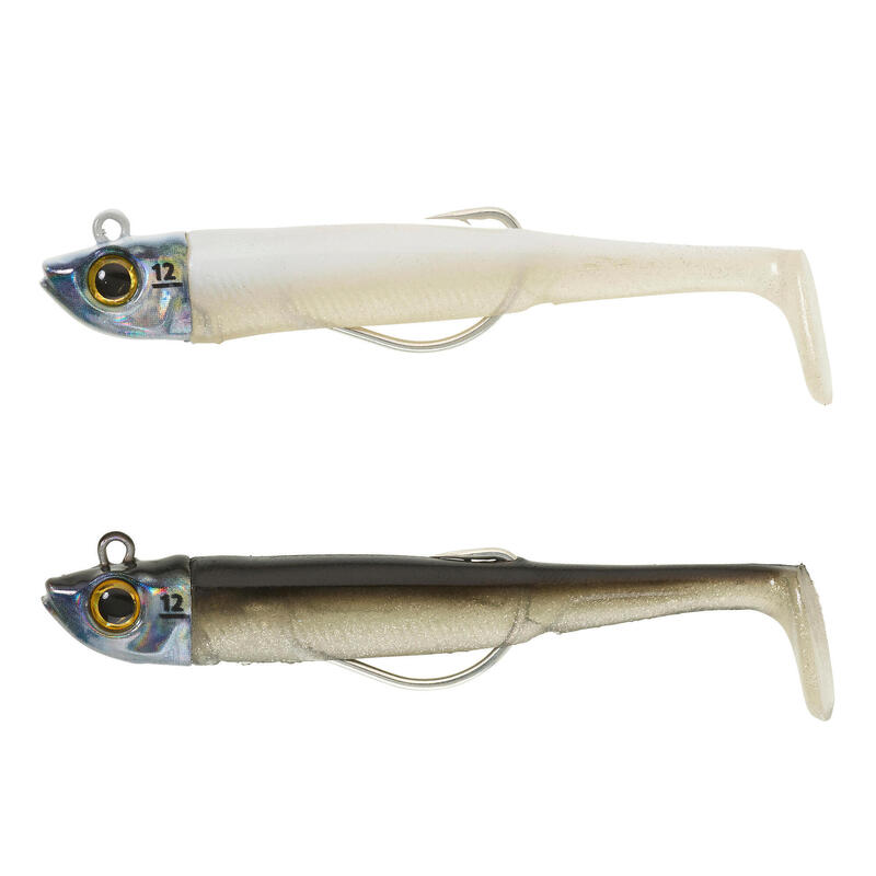 Poza Set Năluci COMBO ANCHO 90 12g spate negru-alb pescuit marin - imagine mare 2