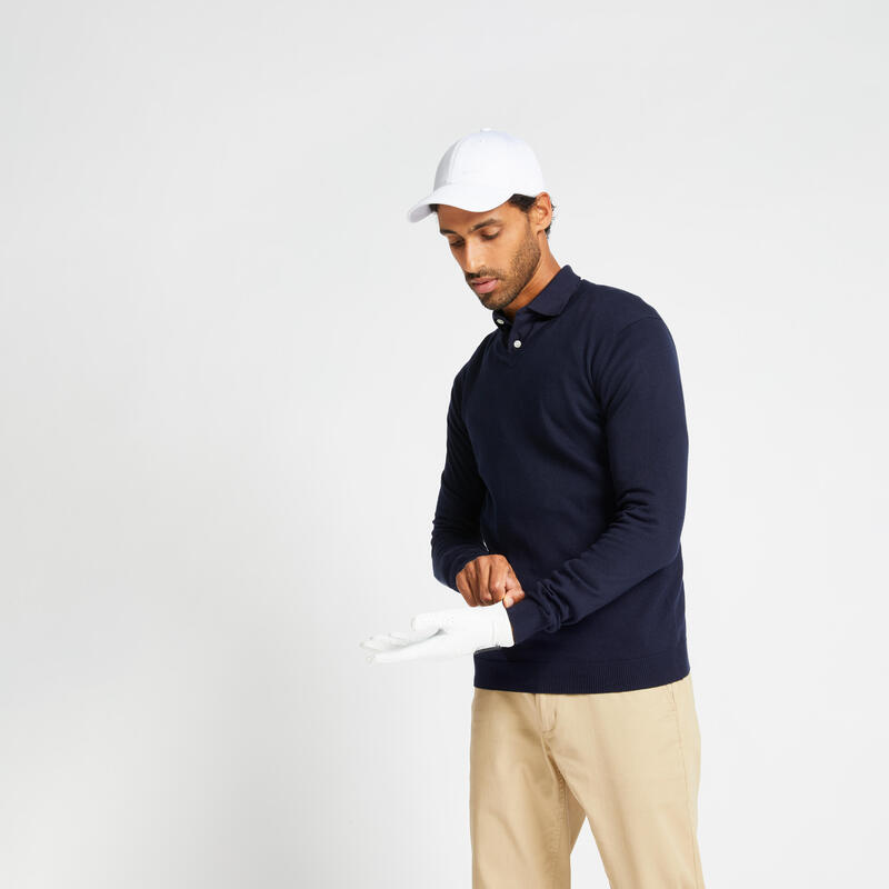Poza Pulover Golf Bleumarin Bărbaţi - imagine mare 1