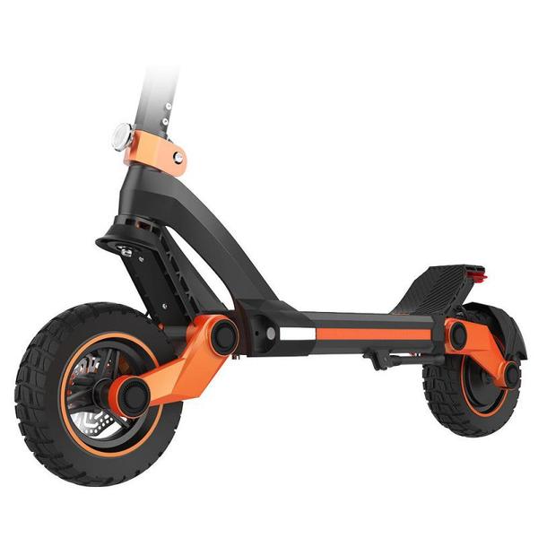 Poza Trotineta electrica KUGOO KIRIN G3, Viteza maxima 50 Km/h, Autonomie 55-60 Km, Motor 1200W, Roti pneumatice 10" (Negru) - imagine mare 5