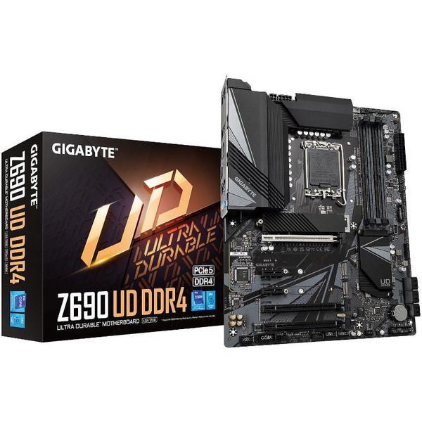 Placa de baza GIGABYTE Z690 UD DDR4, Intel Z690, LGA 1700, ATX