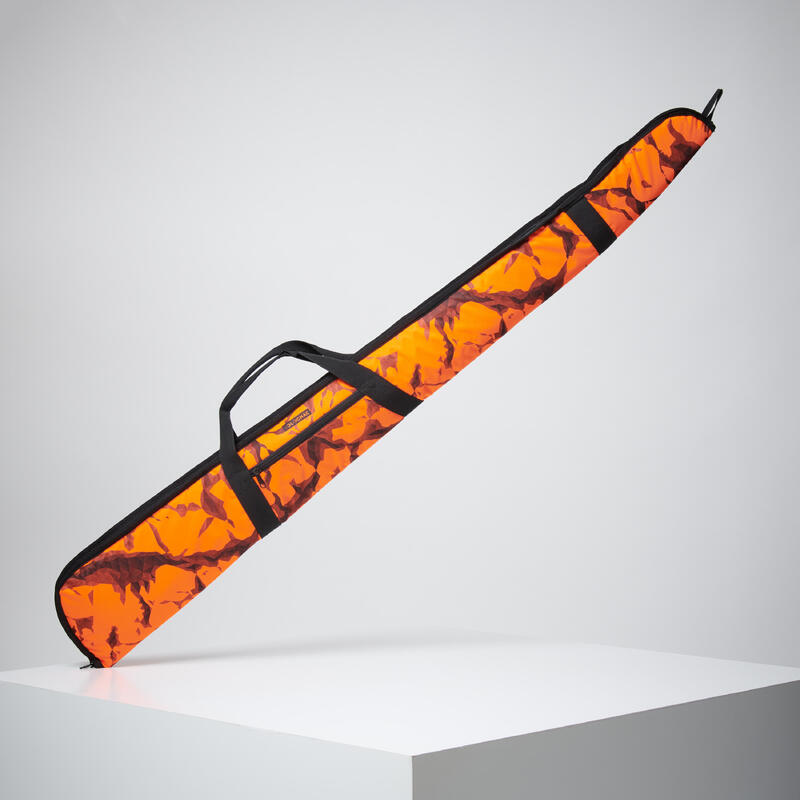 Poza Husă Armă 125 cm camulaj portocaliu - imagine mare 2